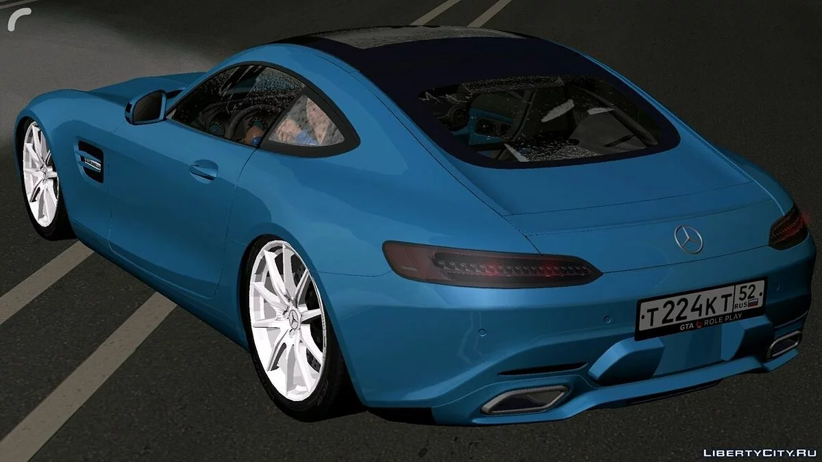Mercedes-Benz SLS AMG (Зимняя версия) / GTA San Andreas (iOS, Android)
