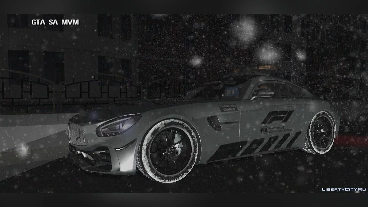 Mercedes — зимняя версия / GTA San Andreas (iOS, Android)