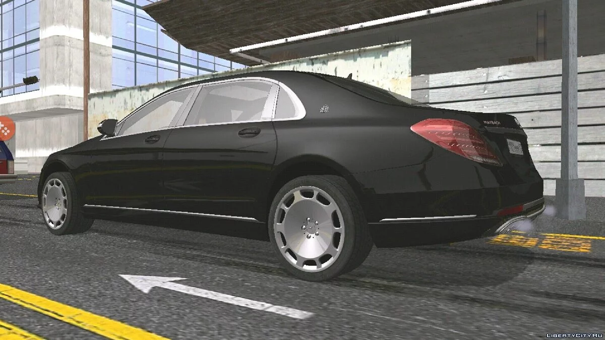 Maybach S600 X222 / GTA San Andreas (iOS, Android)