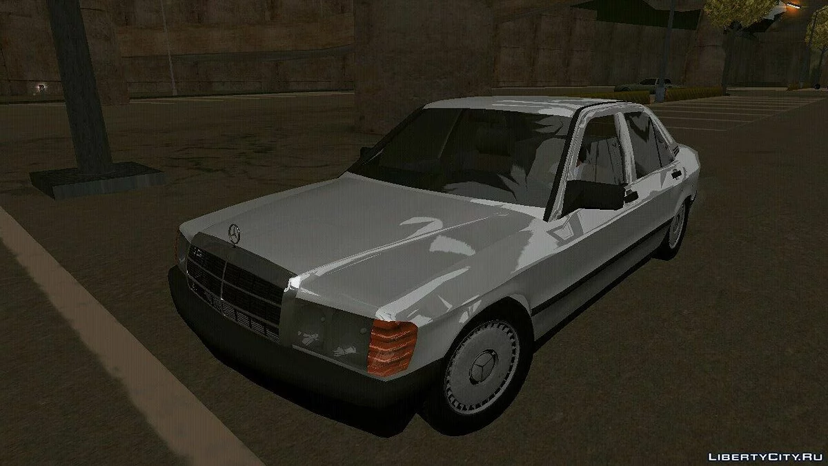 Mercedes-Benz 190e (только DFF) / GTA San Andreas (iOS, Android)