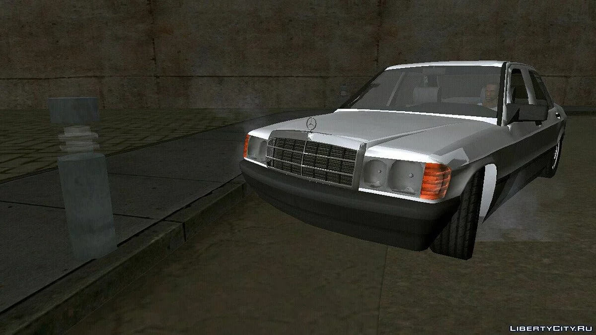 Mercedes-Benz 190e (только DFF) / GTA San Andreas (iOS, Android)