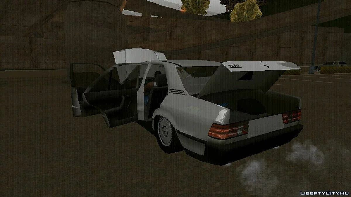 Mercedes-Benz 190e (только DFF) / GTA San Andreas (iOS, Android)