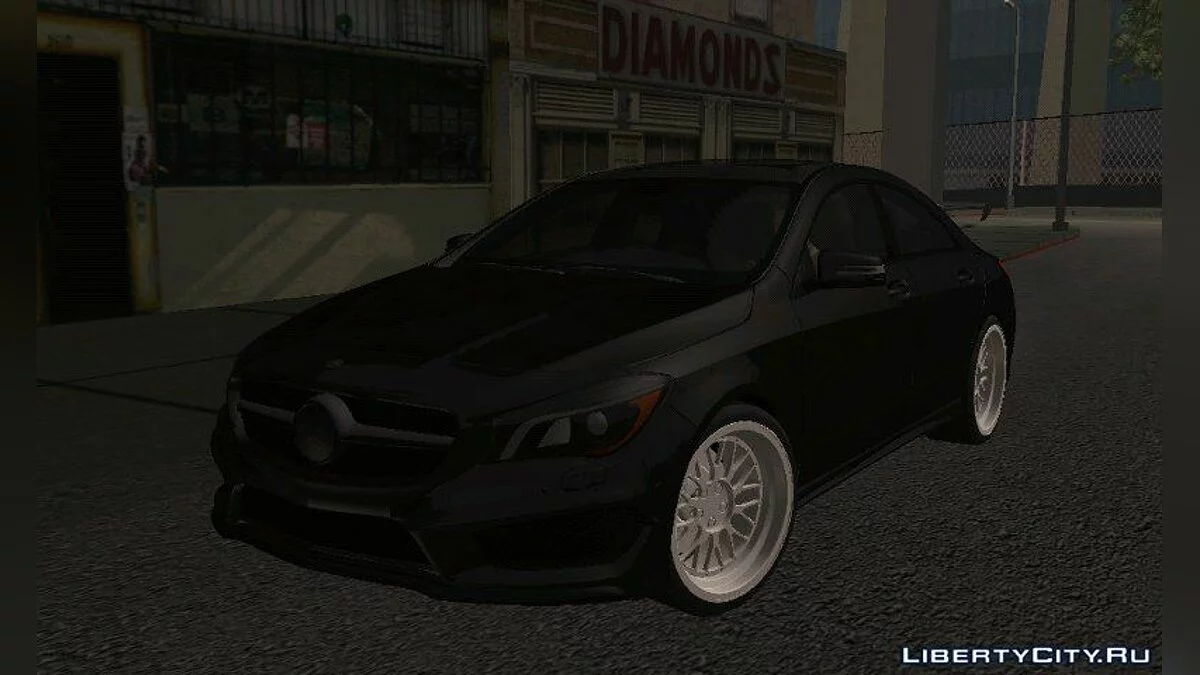 Mercedes-Benz CLA250 (переделка под BRABUS) / GTA San Andreas (iOS, Android)