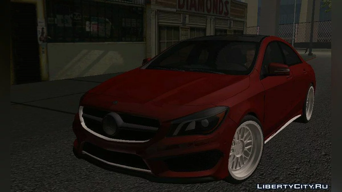 Mercedes-Benz CLA250 (переделка под BRABUS) / GTA San Andreas (iOS, Android)