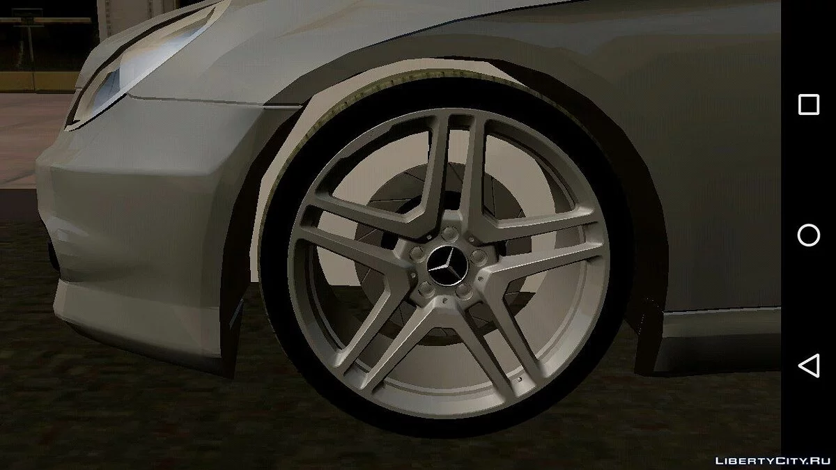Mercedes-Benz CLS 63 (только DFF) / GTA San Andreas (iOS, Android)