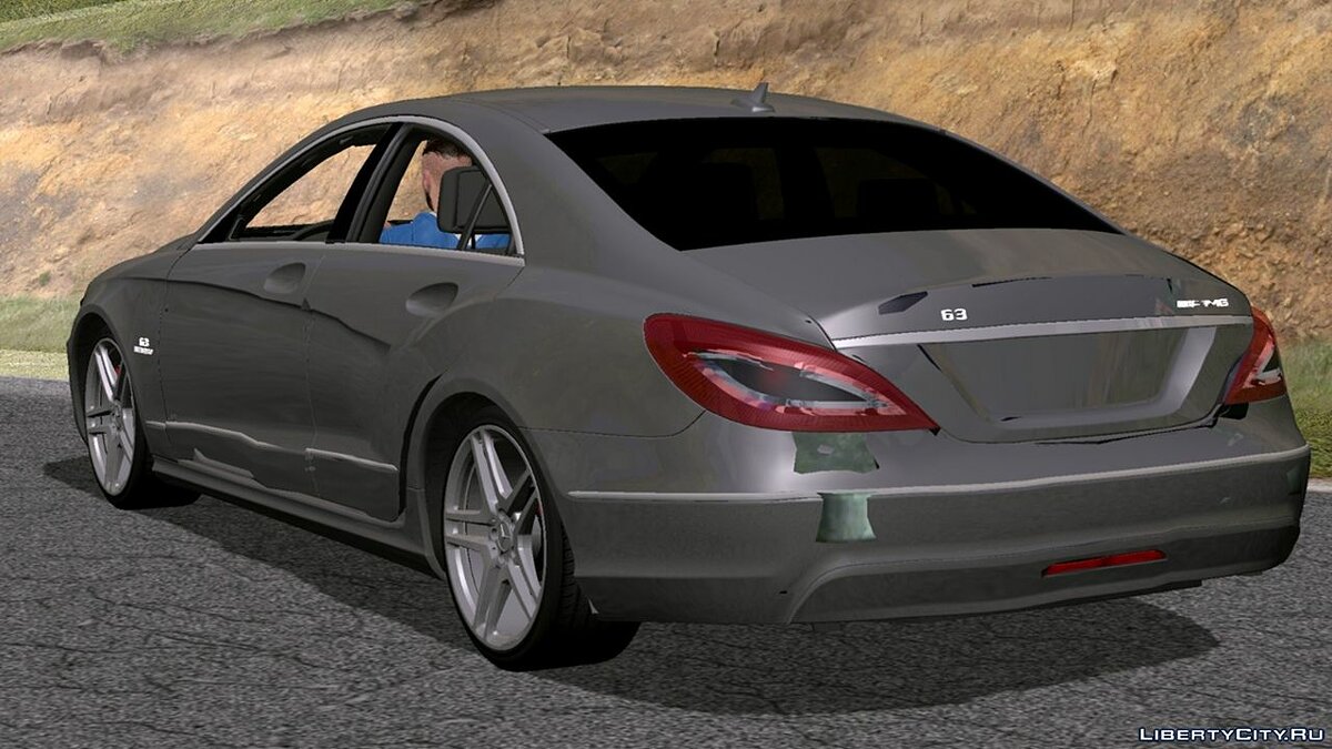 Скачать Mercedes-Benz CLS 63 для GTA San Andreas (iOS, Android)