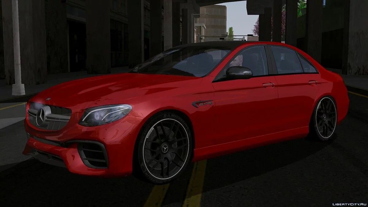 Mercedes-Benz E 63 S AMG / GTA San Andreas (iOS, Android)