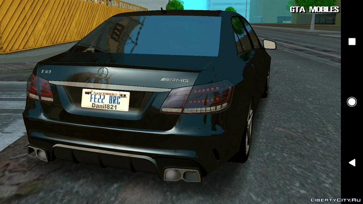 Mercedes-Benz E class W212 AMG E63 (только DFF) / GTA San Andreas (iOS, Android)