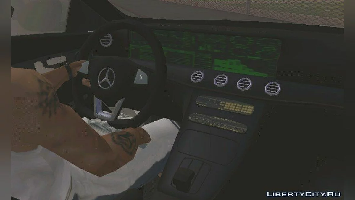 Mercedes-Benz e350 v2 (только DFF) / GTA San Andreas (iOS, Android)