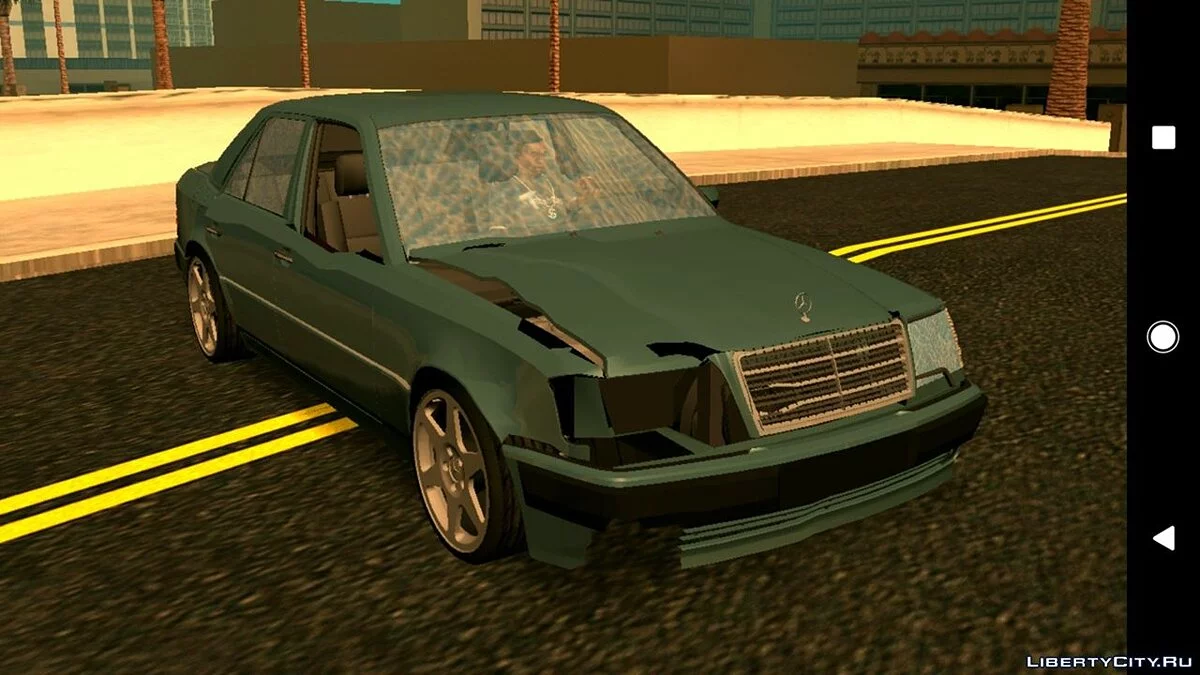 Mercedes-benz E500 W124 V3.0 (только DFF) / GTA San Andreas (iOS, Android)
