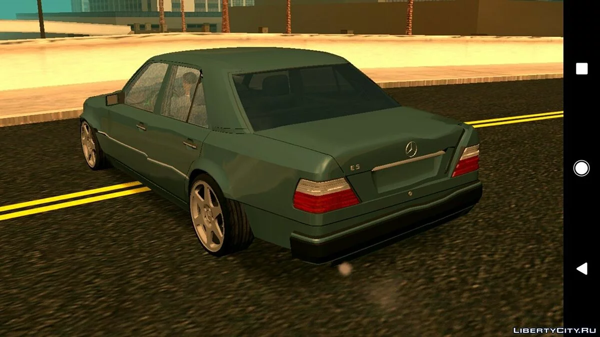Mercedes-benz E500 W124 V3.0 (только DFF) / GTA San Andreas (iOS, Android)
