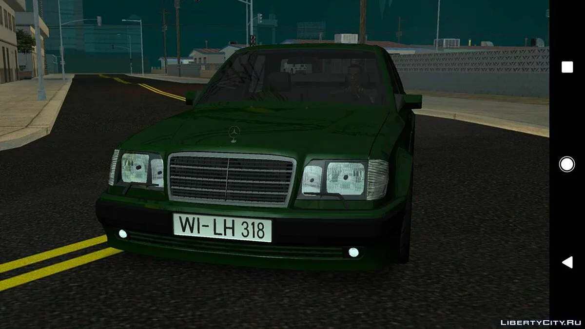 Mercedes-benz E500 W124 V3.0 (только DFF) / GTA San Andreas (iOS, Android)