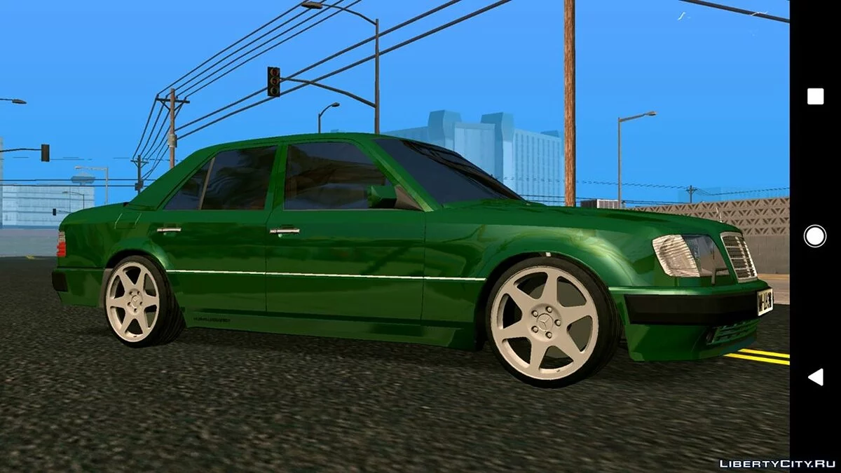 Mercedes-benz E500 W124 V3.0 (только DFF) / GTA San Andreas (iOS, Android)