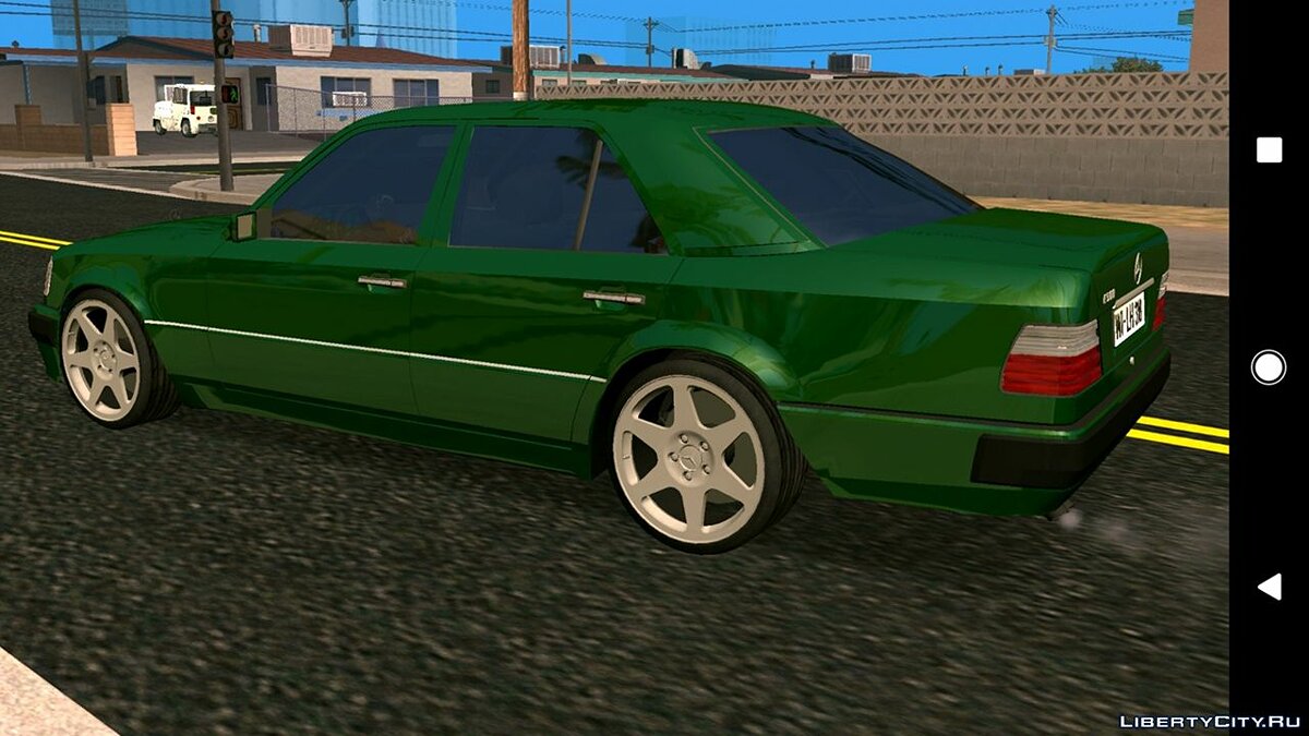 Скачать Mercedes-benz E500 W124 V3.0 (только DFF) для GTA San Andreas (iOS,  Android)