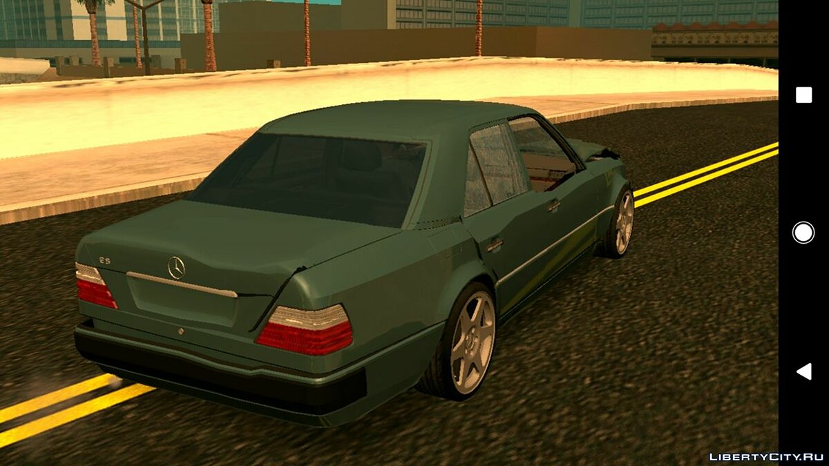 Скачать Mercedes-benz E500 W124 V3.0 (только DFF) для GTA San Andreas (iOS,  Android)