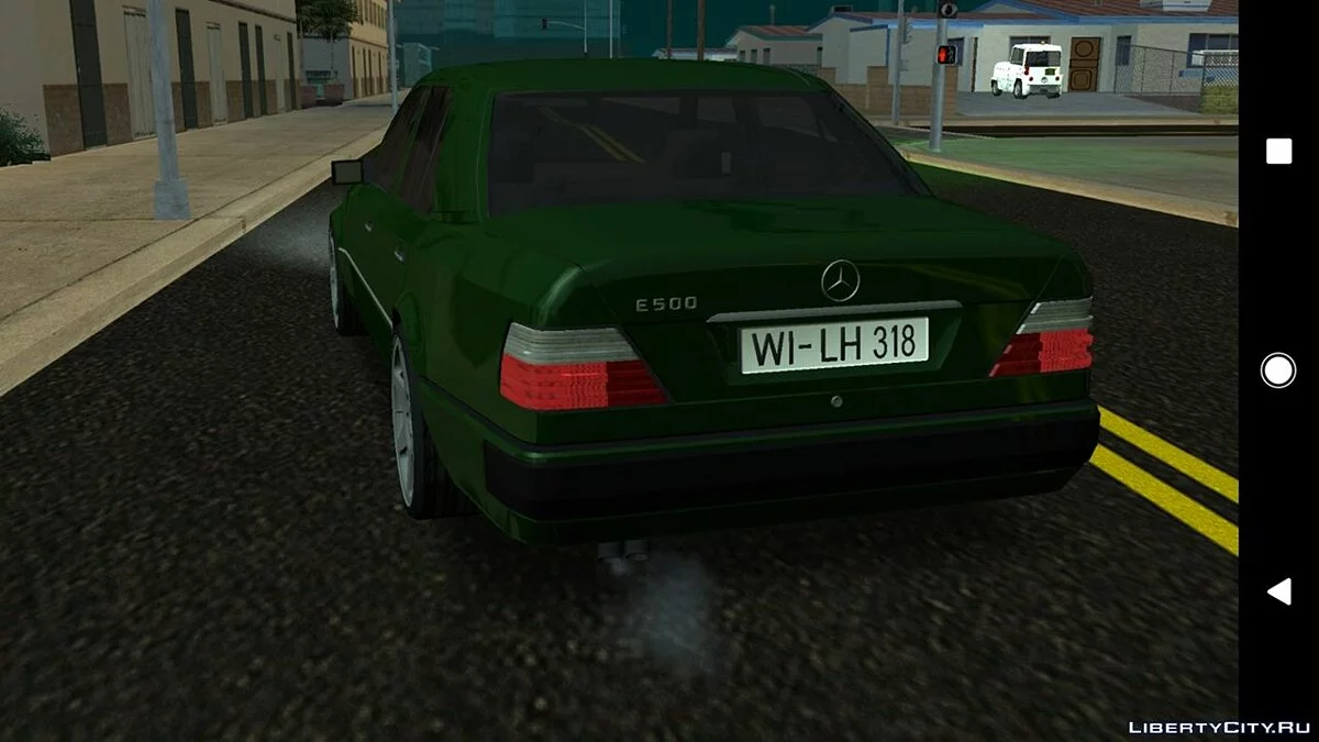 Mercedes-benz E500 W124 V3.0 (только DFF) / GTA San Andreas (iOS, Android)