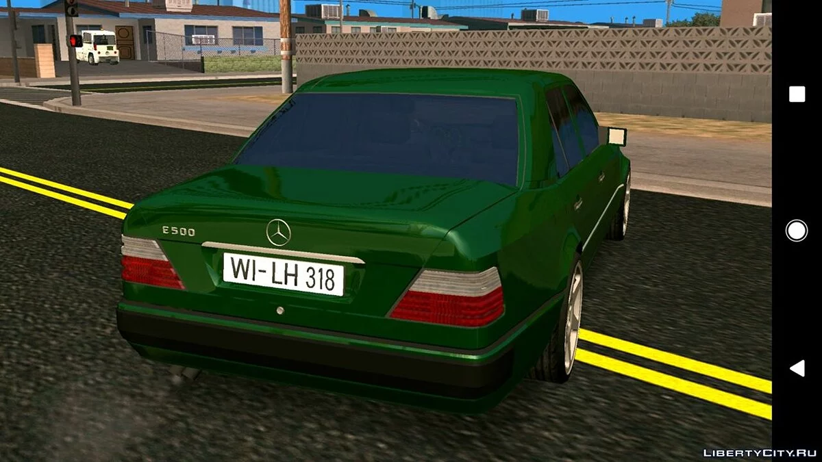 Mercedes-benz E500 W124 V3.0 (только DFF) / GTA San Andreas (iOS, Android)