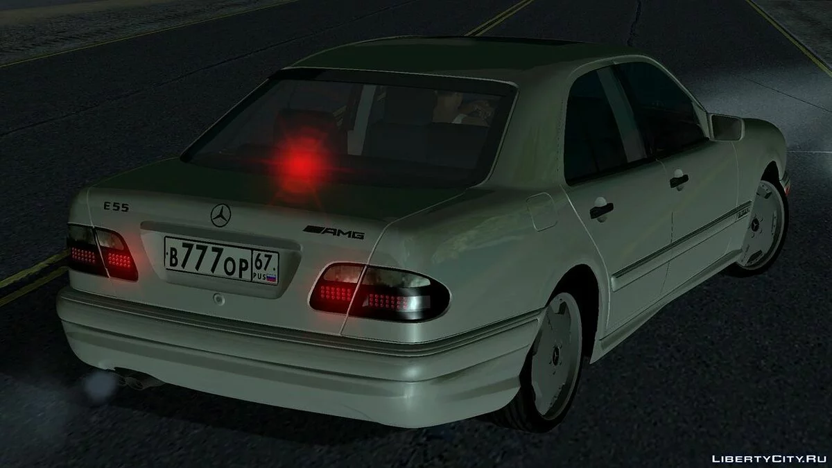 Mercedes-Benz E55 AMG (только DFF) / GTA San Andreas (iOS, Android)