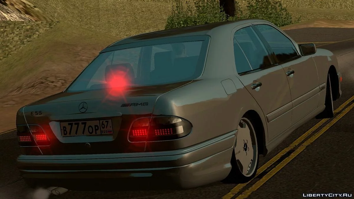 Mercedes-Benz E55 AMG (только DFF) / GTA San Andreas (iOS, Android)