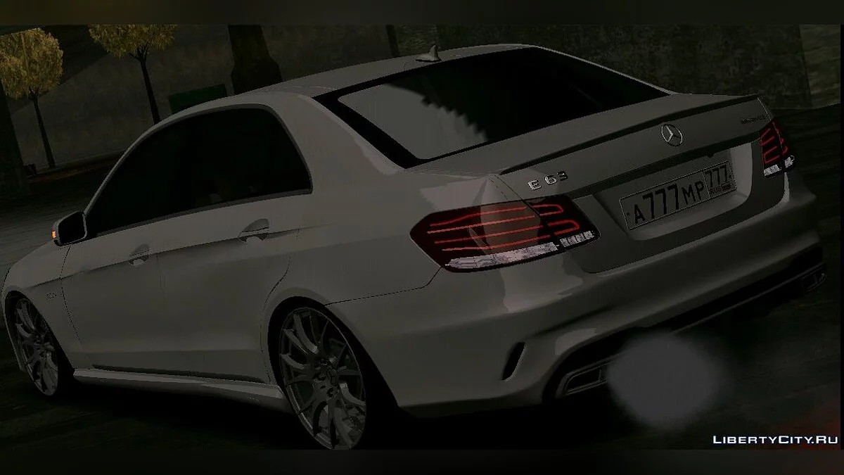 Mercedes-Benz E63 AMG v2 (только DFF) / GTA San Andreas (iOS, Android)