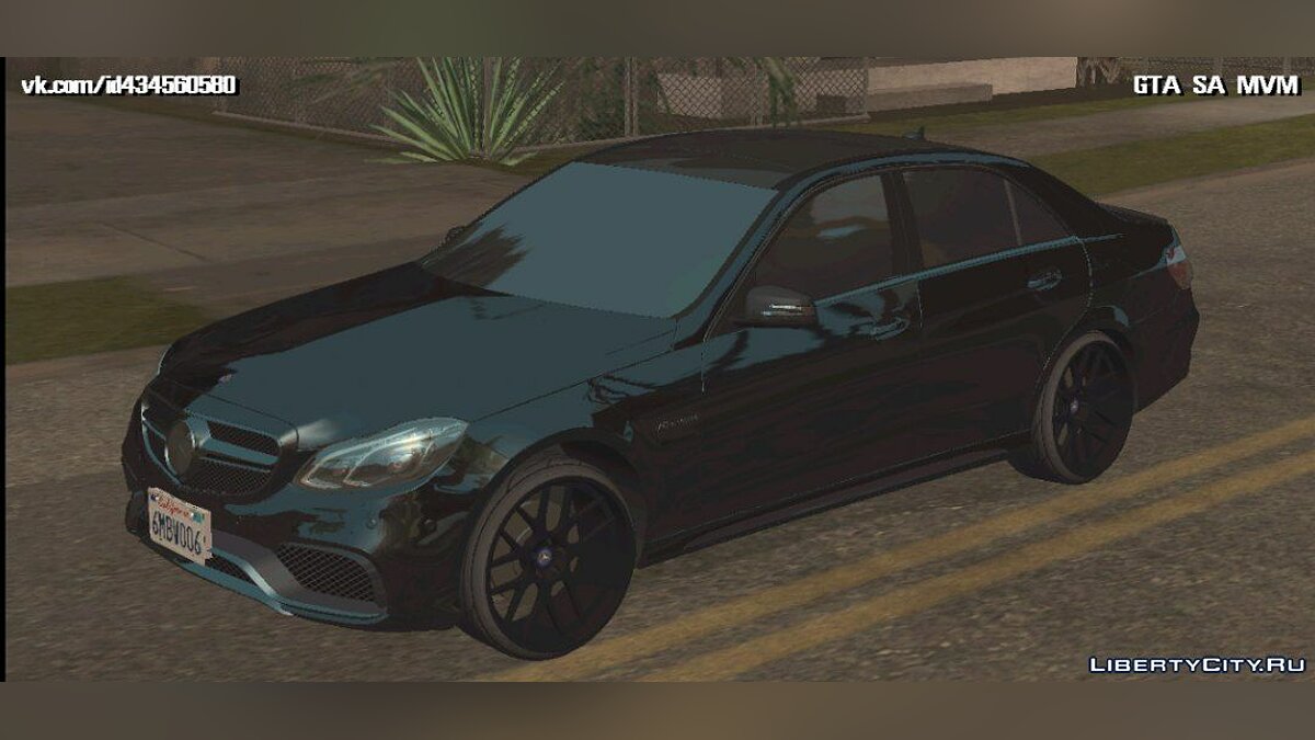 Mercedes-Benz E63 AMG для GTA San Andreas (iOS, Android) - Картинка #1