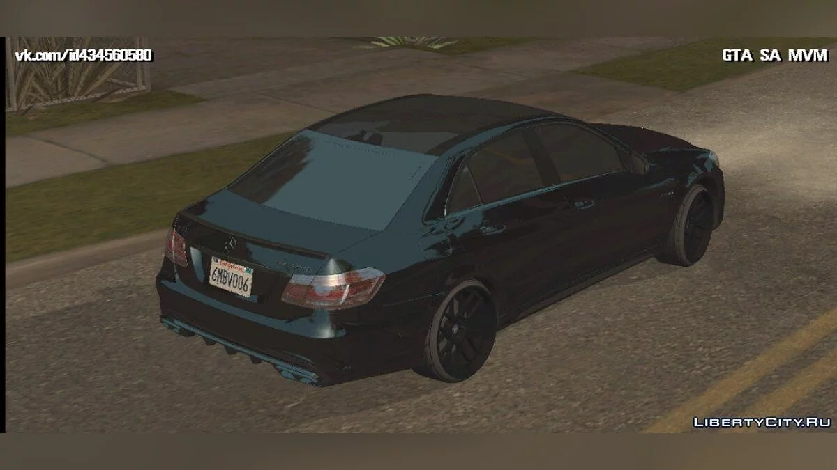 Mercedes-Benz E63 AMG / GTA San Andreas (iOS, Android)