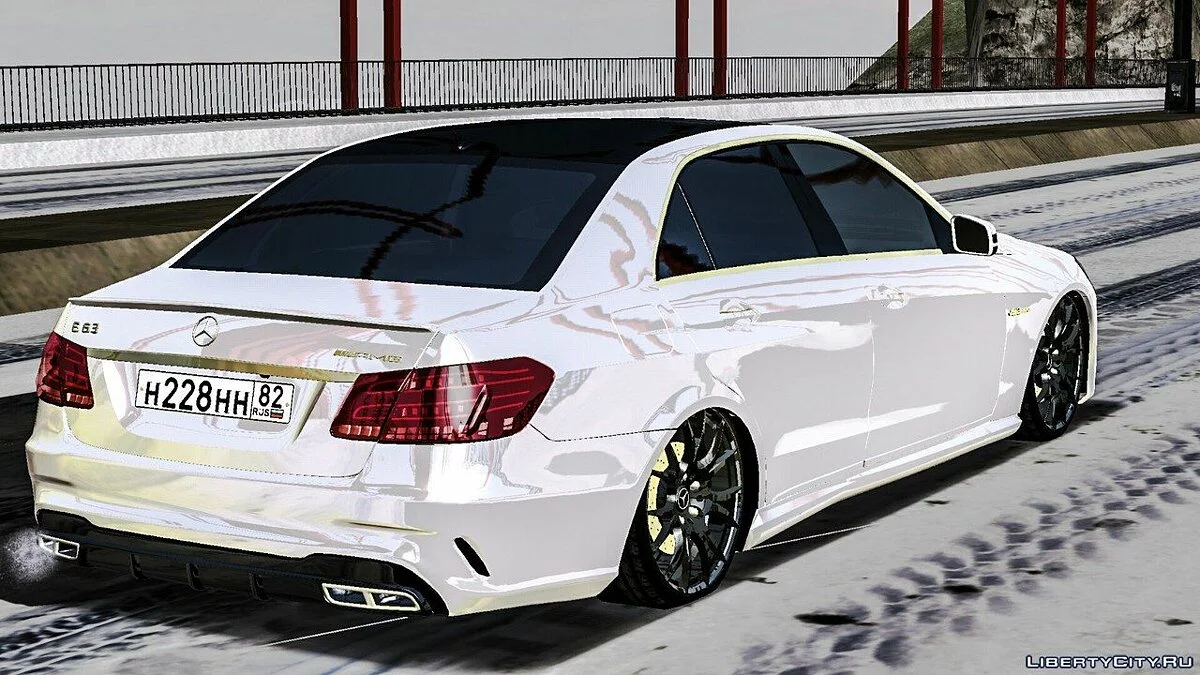 Mercedes-Benz E63 AMGs (только DFF) / GTA San Andreas (iOS, Android)