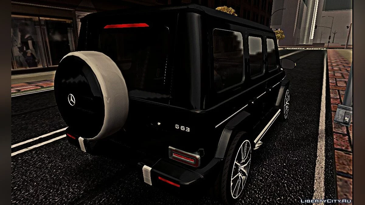 Mercedes Benz G63 AMG 2018 (только DFF) / GTA San Andreas (iOS, Android)