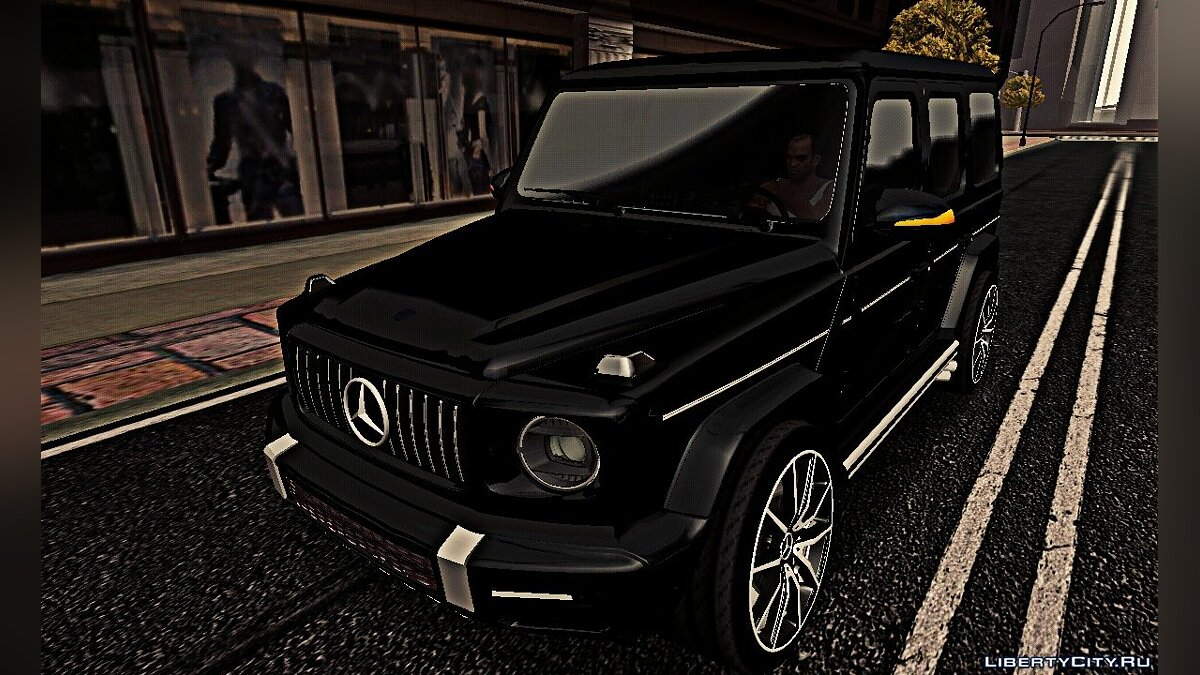 Скачать Mercedes Benz G63 AMG 2018 (только DFF) для GTA San Andreas (iOS,  Android)