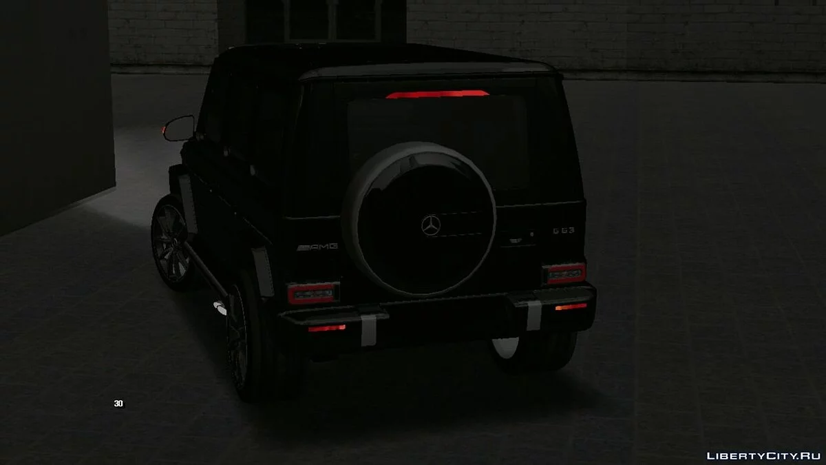 Mercedes Benz G63 AMG 2018 (только DFF) / GTA San Andreas (iOS, Android)