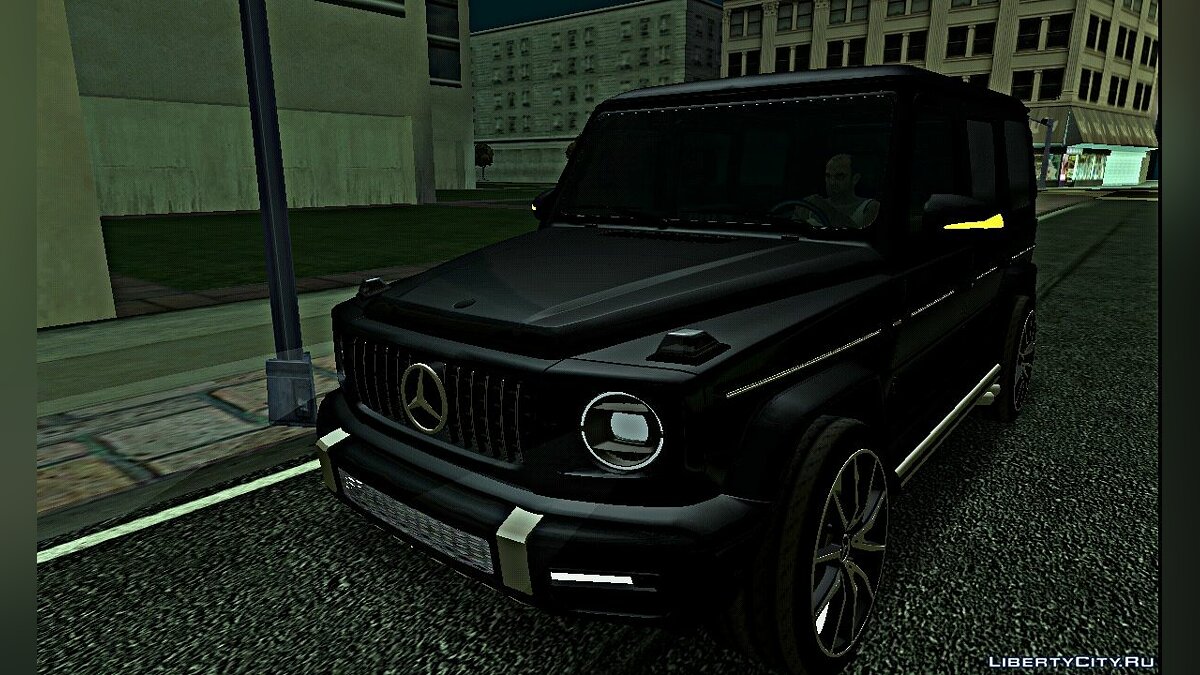 Скачать Mercedes Benz G63 AMG 2018 (только DFF) для GTA San Andreas (iOS,  Android)