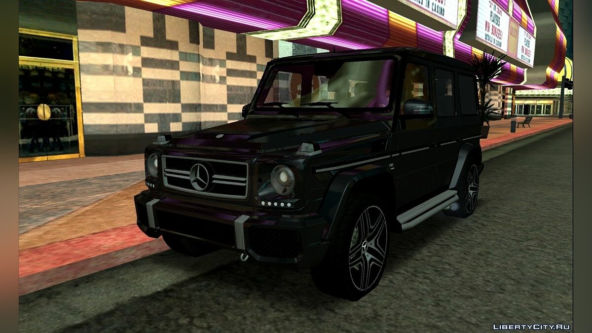 Скачать Mercedes-Benz G63 AMG (только DFF) для GTA San Andreas (iOS,  Android)