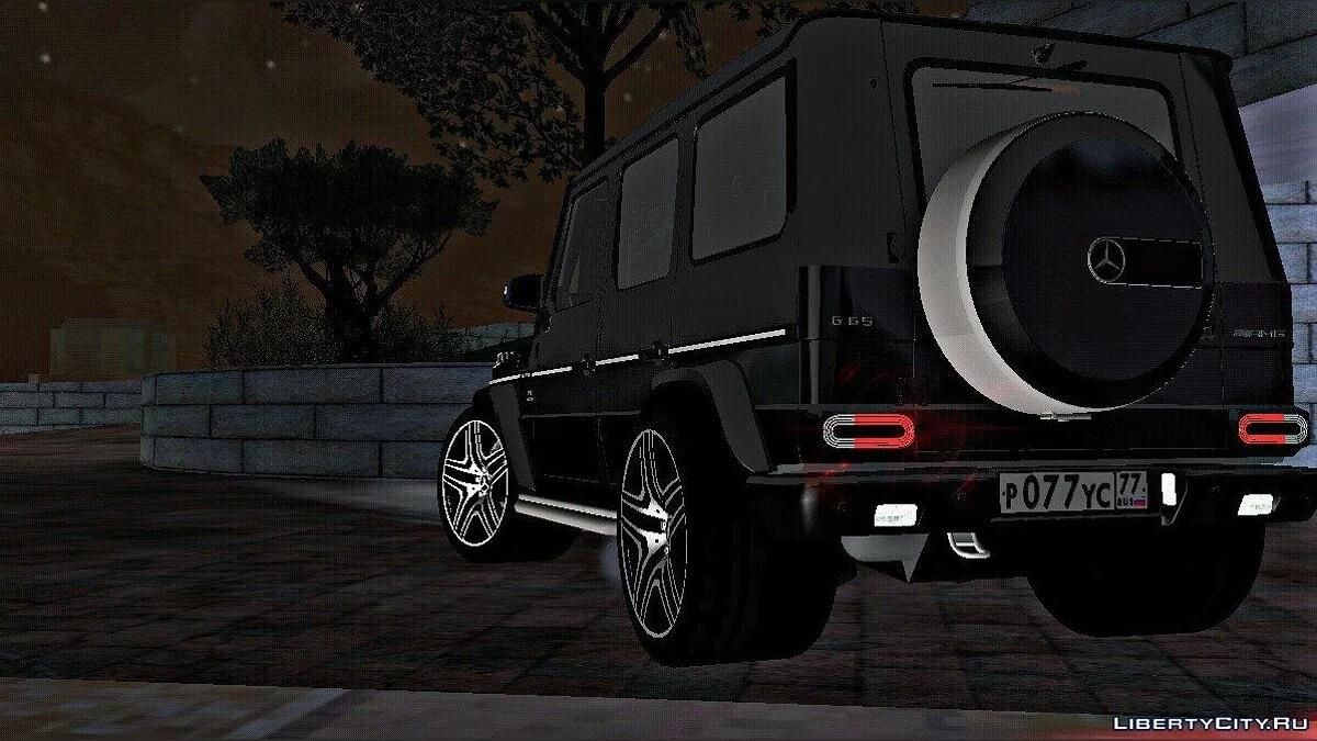Mercedes-Benz G65 AMG V12 BITURBO (только DFF) / GTA San Andreas (iOS, Android)