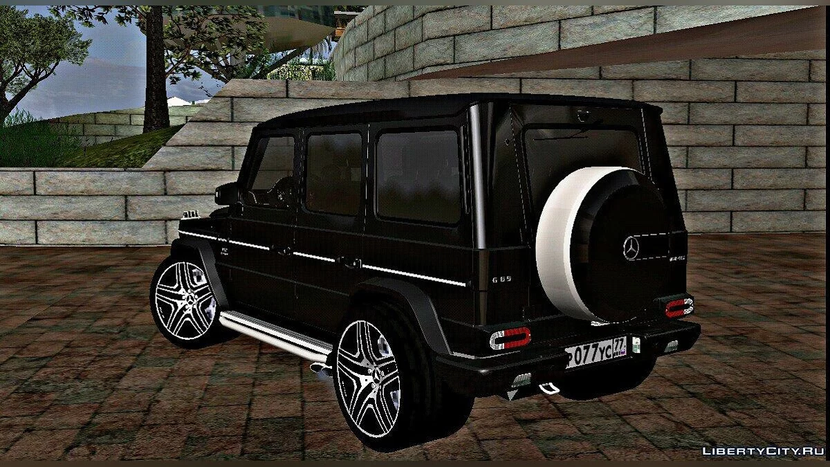 Mercedes-Benz G65 AMG V12 BITURBO (только DFF) / GTA San Andreas (iOS, Android)