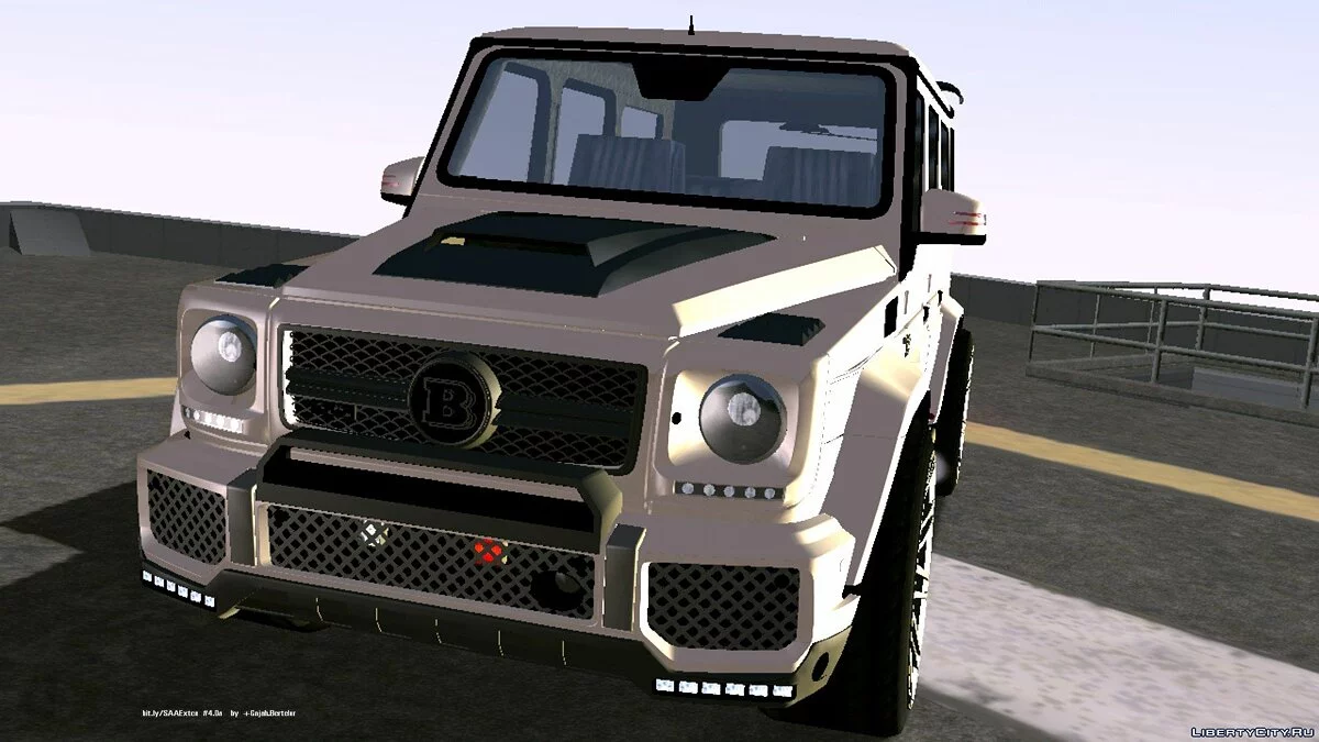 Mercedes-Benz G700 BRABUS / GTA San Andreas (iOS, Android)