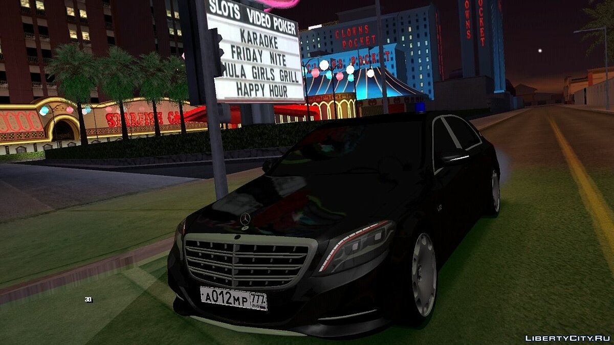 Скачать Mercedes-Benz Maybach S600 (только DFF) для GTA San Andreas (iOS,  Android)