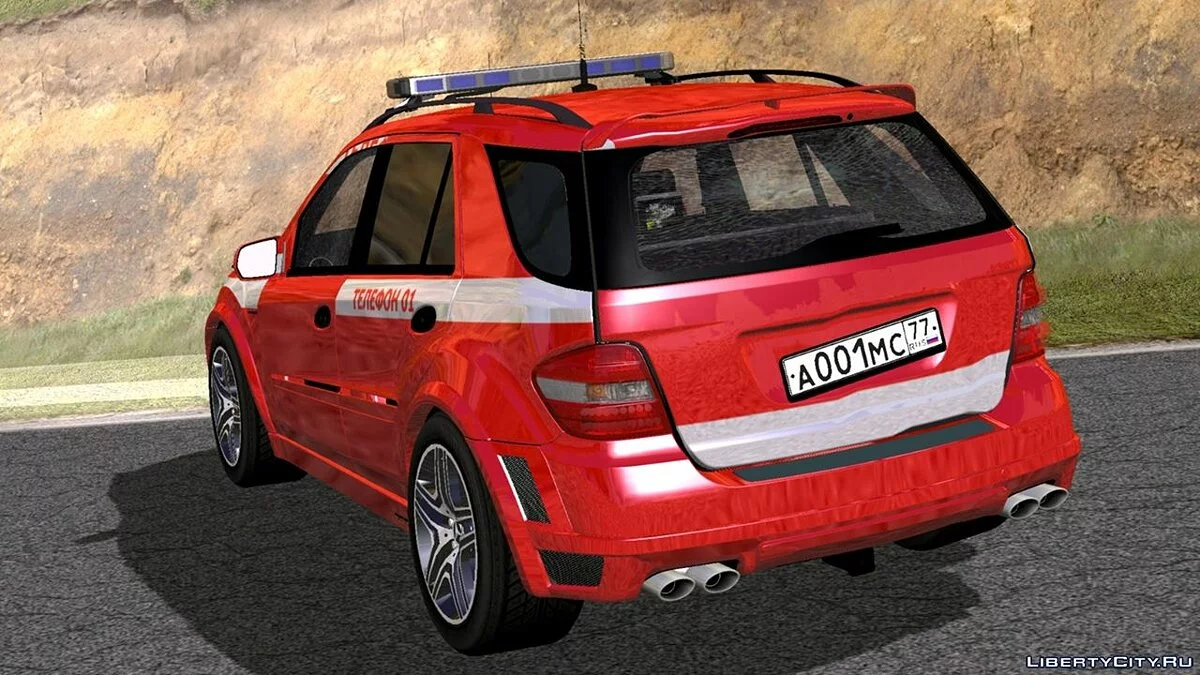 Mercedes-Benz ML / GTA San Andreas (iOS, Android)