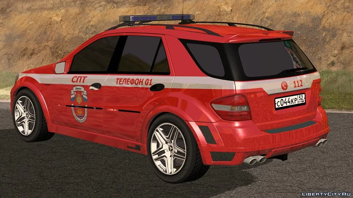 Mercedes-Benz ML / GTA San Andreas (iOS, Android)