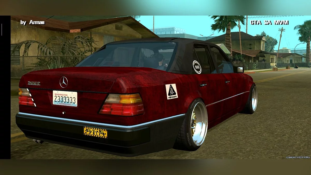 Mercedes Benz W124 E500 / GTA San Andreas (iOS, Android)