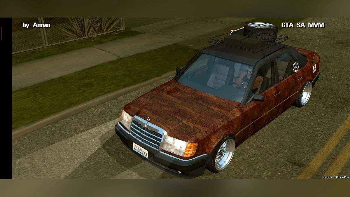 Mercedes Benz W124 E500 / GTA San Andreas (iOS, Android)
