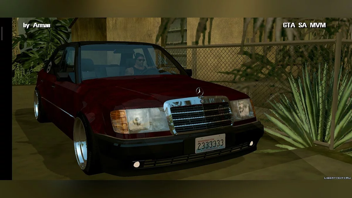 Mercedes Benz W124 E500 / GTA San Andreas (iOS, Android)