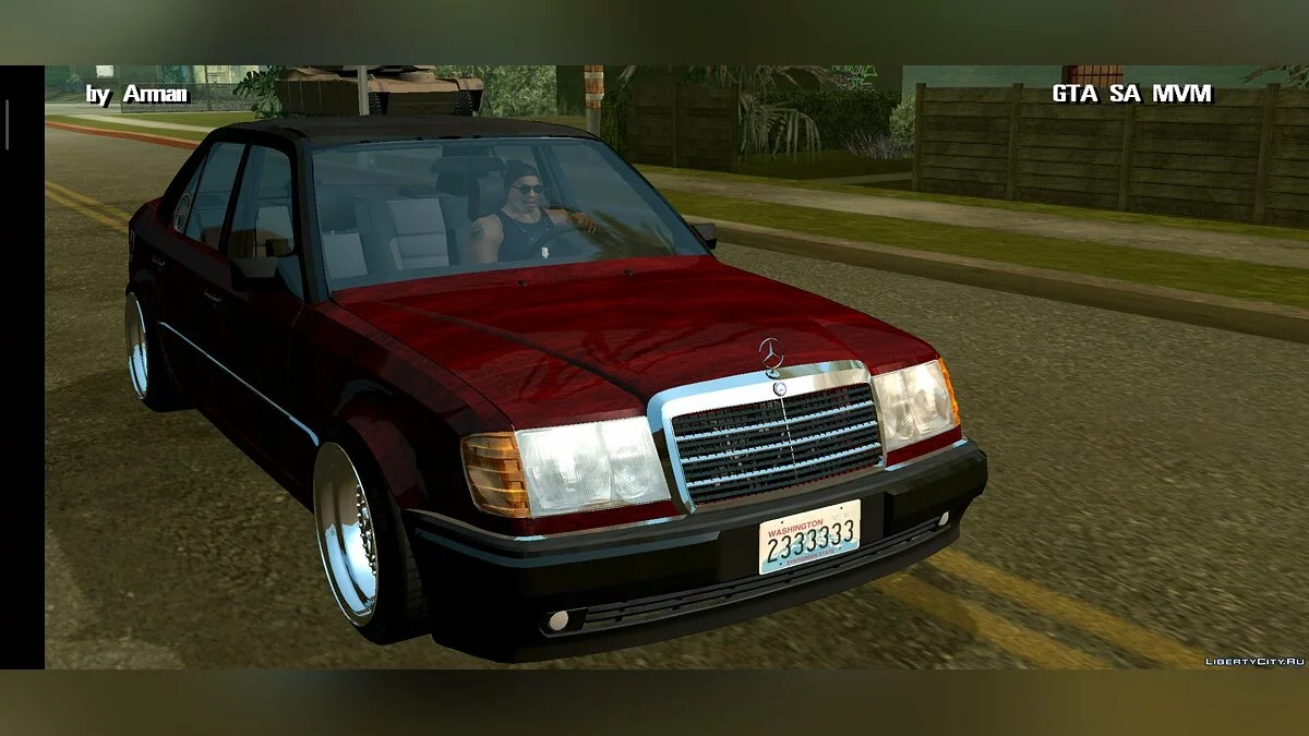 Mercedes Benz W124 E500 / GTA San Andreas (iOS, Android)