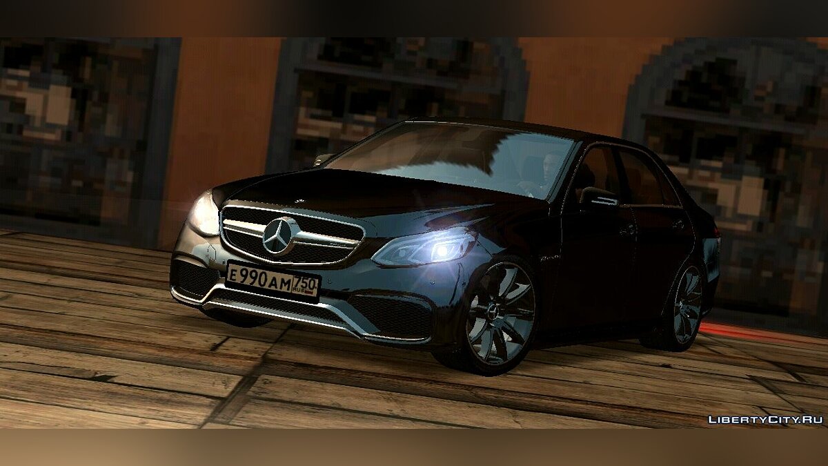 Скачать Mercedes-Benz w212 E63 для GTA San Andreas (iOS, Android)