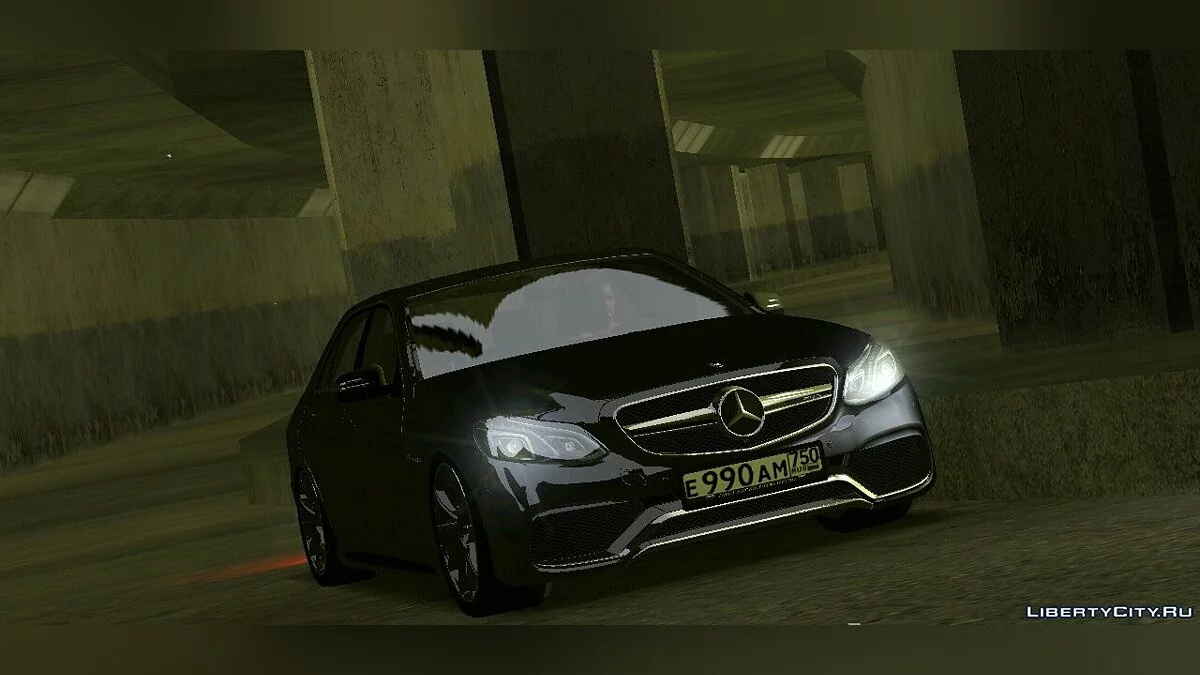 Mercedes-Benz w212 E63 / GTA San Andreas (iOS, Android)