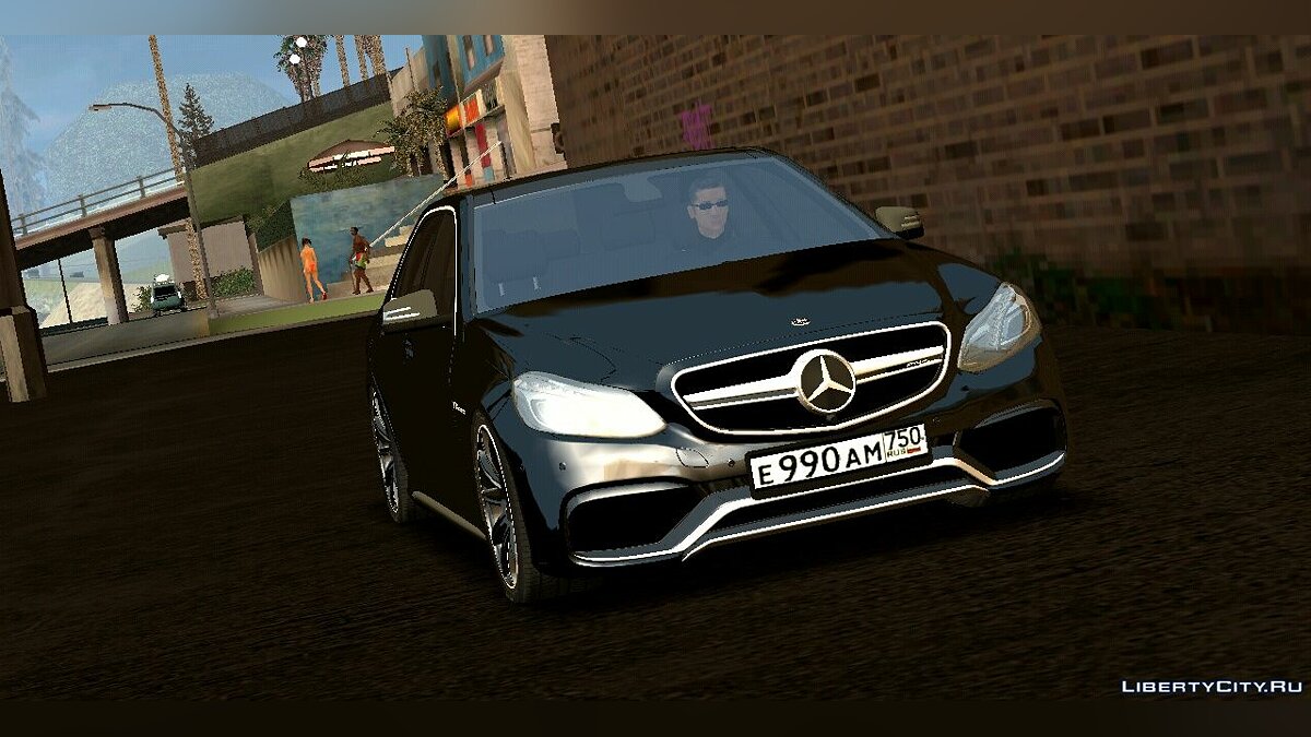 Скачать Mercedes-Benz w212 E63 для GTA San Andreas (iOS, Android)