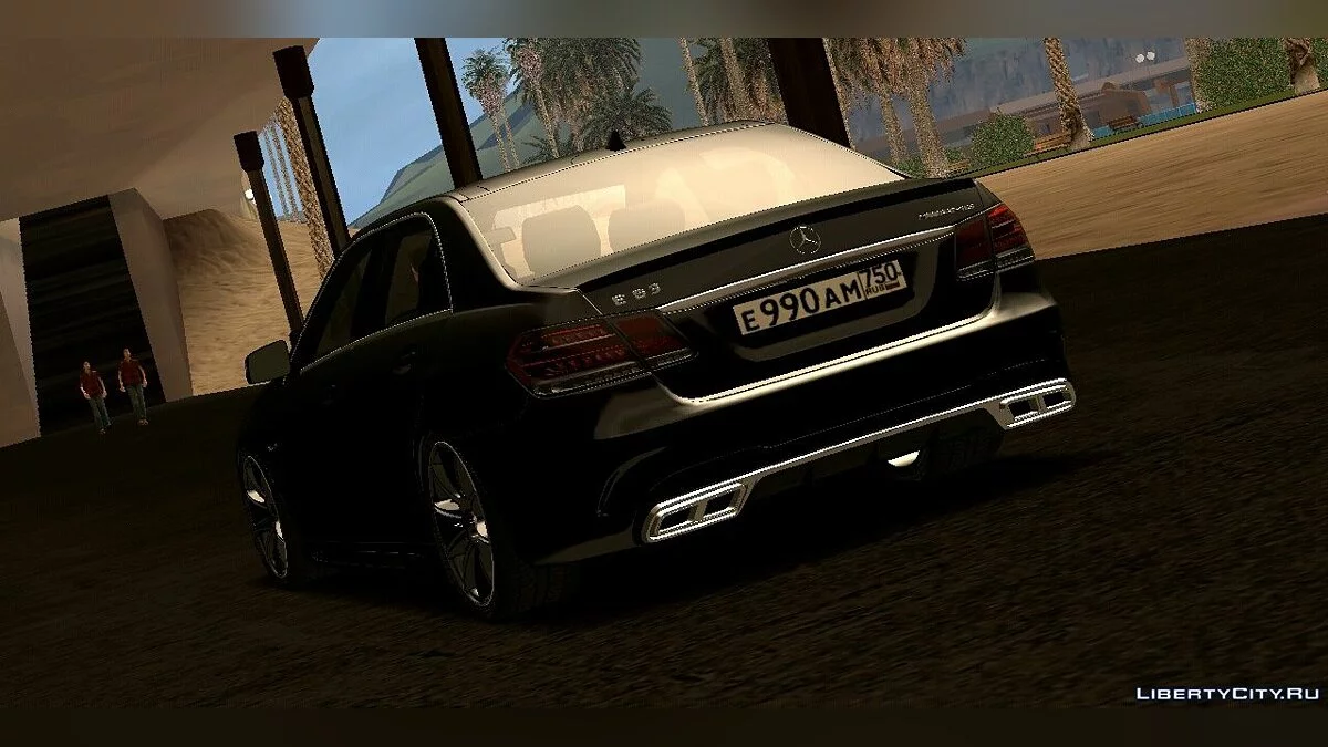 Mercedes-Benz w212 E63 / GTA San Andreas (iOS, Android)