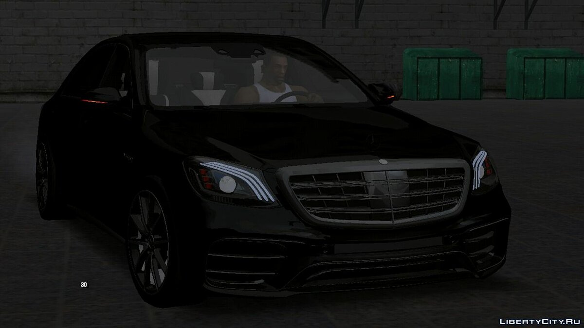 Скачать Mercedes-Benz W222 (только DFF) для GTA San Andreas (iOS, Android)