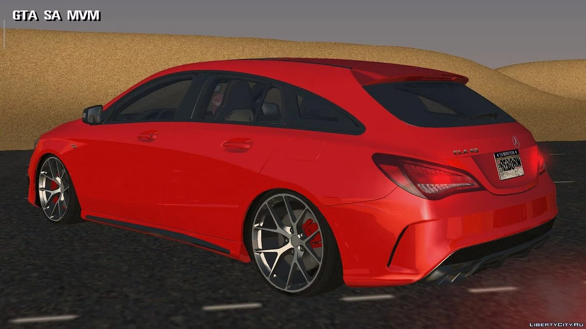 Mercedes CLA 45 AMG / GTA San Andreas (iOS, Android)
