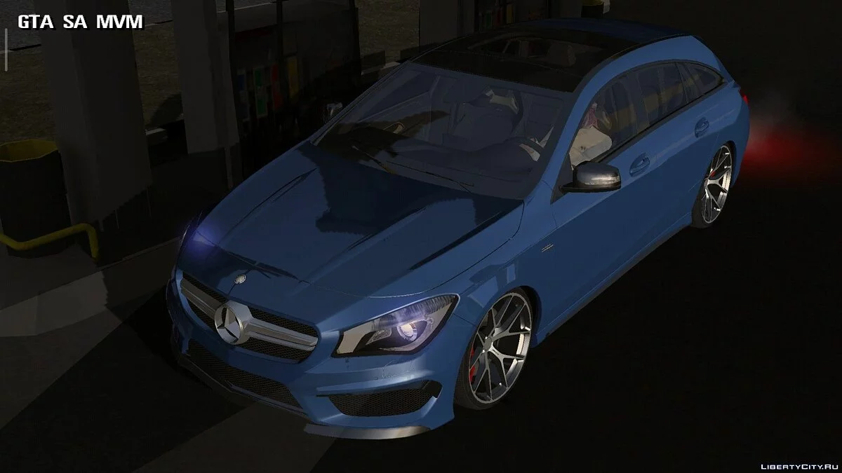Mercedes CLA 45 AMG / GTA San Andreas (iOS, Android)
