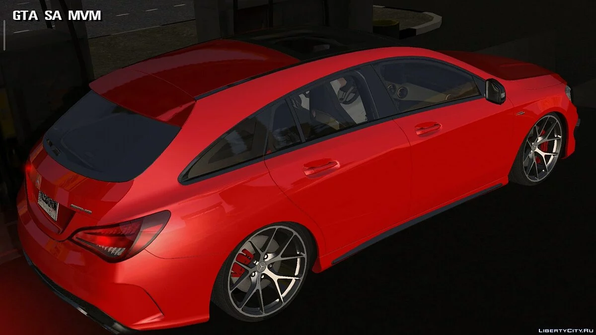 Mercedes CLA 45 AMG / GTA San Andreas (iOS, Android)